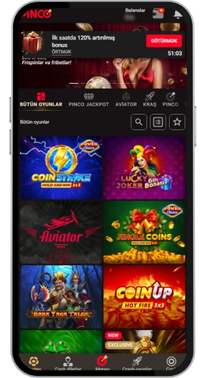 Pinco kazino slot siyahısı