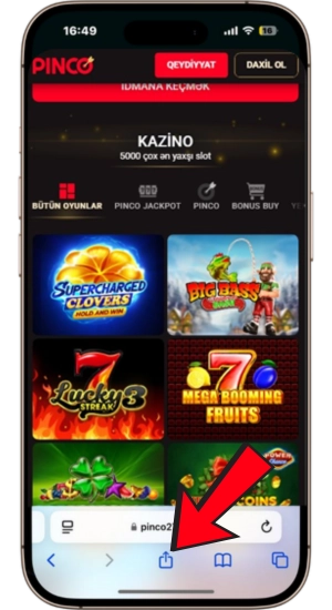 Paylaş düyməsi iOS